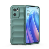 OPPO FIND X5 Lite/ Reno 7 5G Airbag Shock Resistant Cover Built-in airbag technology - Green - Noco