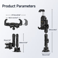 Ulefone Armor Mount Max Phone / Tablet Vehicle Mount Vibration Damper Suction Cup - Ulefone