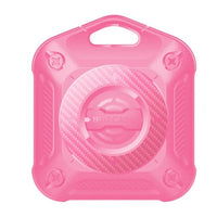 Penguin Waterproof Apple AirTag Cover with Clip - Pink Noco