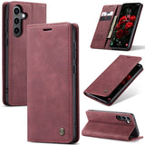 Samsung Galaxy S24 FE CaseMe 013 Wallet Flip Cover Card Holder - Red - Noco