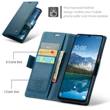 Samsung Galaxy A06 CaseMe 023 Wallet Flip Cover RFID Protection Card Holder - Noco