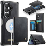 Samsung Z Fold8 Ultra CaseMe ME80 Series Detachable Wallet Leather cover - Black - Noco
