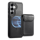 Samsung Galaxy S26 5G - CaseNeo Retro Cover with Magnetic Detachable Card Holder Self Aligning - Noco