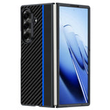 Samsung Galaxy Z Fold 8 Ultra 5G Ultra-thin Carbon Fiber Texture Phone Case - Blue - NOCO