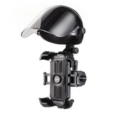 Joyroom ZS526 Motorcycle/Bike Phone Mount with Sun Shade and Tinted Screen Cover - Joyroom
