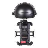 Joyroom ZS526 Motorcycle/Bike Phone Mount with Sun Shade and Tinted Screen Cover - Joyroom