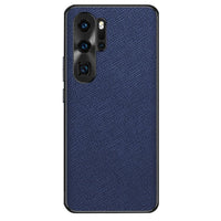 Huawei P30 Pro Stippled Leather TPU Rear Cover - Blue - CaseMe