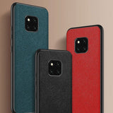 Huawei P30 Pro Stippled Leather TPU Rear Cover - CaseMe