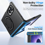 Samsung Galaxy Z Fold8 Kalebol 360 Degree Magnetic Ring Holder Case - Black - Noco