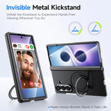 Samsung Galaxy Z Fold8 Ultra Kalebol 360 Degree Magnetic Ring Holder Case - Black - Noco