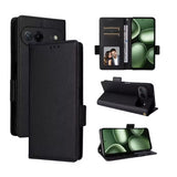DOOGEE B10 Deluxe Flip Phone Cover/Wallet with Card Slots - Black - Noco