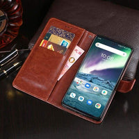 Deluxe Flip Phone Cover/Wallet with Card Slots - For UMIDIGI BISON GT - acc Noco