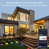 CP01 LED Wi-Fi Lawn Party Lights 15 Lights App control Patterns or Music Activated - smart Noco