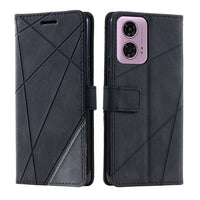 Motorola Moto G34 Rhombus Phone Wallet with Flip Front Card Slots - Noco