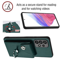 Samsung Galaxy A23 Rear 8 Card Wallet Cover with Ring/Stand - Noco