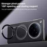 Oppo Find N6 Genuine Leather Shell | SULADA MagSafe Magnetic Holder Protective Cover with Stand - Sulada