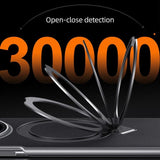 Oppo Find N6 Genuine Leather Shell | SULADA MagSafe Magnetic Holder Protective Cover with Stand - Sulada
