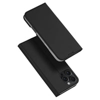 Apple iPhone 16 Pro Dux Ducis Slim Skin Flip Cover - Black - Dux Ducis