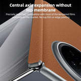 Oppo Find N6 Matte Frameless Cover | SULADA Hard Polycarbonate Shock-Absorbing Shell - Black - Sulada