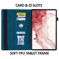 Samsung Galaxy Tab S7 / S8 S9 Splice Flip Cover with Card Slots - Noco