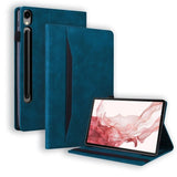 Samsung Galaxy Tab S7 + / S8 + S9 + Splice Flip Cover with Card Slots - Blue Noco