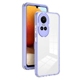 Oppo Reno 10 5G / Reno 10 Pro 5G Candy TPU Transparent Back Phone Cover - Purple - Cover Noco