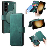 Samsung Galaxy S23 FE CaseNeo MW-03 2-in-1 Detachable Flip Cover Wallet - Green - Noco