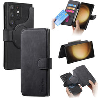 Samsung Galaxy S23 Ultra CaseNeo MW-03 2-in-1 Detachable Flip Cover Wallet - Black - Noco