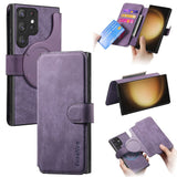 Samsung Galaxy S23 Ultra CaseNeo MW-03 2-in-1 Detachable Flip Cover Wallet - Purple - Noco