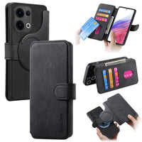 Oppo Reno 13 CaseNeo MW 03 2 in 1 Detachable Flip Cover Wallet Black Noco