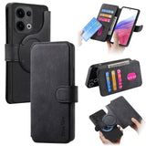 Oppo Reno 13 CaseNeo MW 03 2 in 1 Detachable Flip Cover Wallet Black Noco
