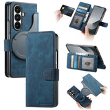 Samsung Galaxy Z Fold 7 CaseNeo MW-03 2-in-1 Detachable Flip Cover Wallet - Blue - Noco
