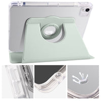 Apple iPad Air 11 2024 360 Rotation Acrylic Cover with Stand - Green - Noco