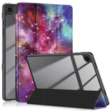 Samsung Galaxy Tab A9+ Acrylic Patterned Tri Fold Flip Cover and Tablet Stand Milky Way Noco