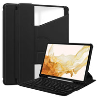 Samsung Galaxy Tab S9+ Rotating Cover with Detachable Bluetooth Keyboard - Black - Cover Noco