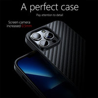 Apple iPhone 13 Pro Kevlar Carbon Maximum Protection Rear Cover - Cover Noco
