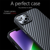 Apple iPhone 14 Kevlar Carbon Maximum Protection Rear Cover - Cover Noco
