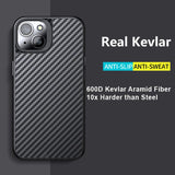 Apple iPhone 14 Kevlar Carbon Maximum Protection Rear Cover - Cover Noco