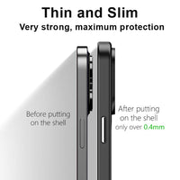 Apple iPhone 14 Pro Kevlar Carbon Maximum Protection Rear Cover - Cover Noco