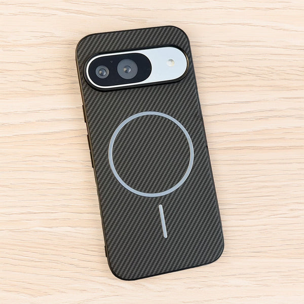 Google Pixel 10 / 10 Pro Mag Ring Carbon Fiber Pattern Cover - Black - Noco