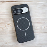 Google Pixel 10 / 10 Pro Mag Ring Carbon Fiber Pattern Cover - Blue - Noco