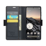 Google Pixel 9 / 9 Pro CaseMe 023 Wallet Flip Cover with Magnetic Closing Card Slots - CaseMe