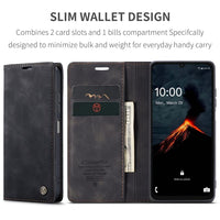 Samsung Galaxy A06 CaseMe 013 Wallet Flip Cover Magnetic Closing Cover Card Slots - CaseMe