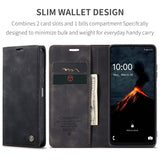 Samsung Galaxy A06 CaseMe 013 Wallet Flip Cover Magnetic Closing Cover Card Slots - CaseMe