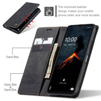 Samsung Galaxy A06 CaseMe 013 Wallet Flip Cover Magnetic Closing Cover Card Slots - CaseMe