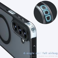 Samsung Galaxy A17 MagSafe Frosted TPU Cover – Wireless Charging Compatible - Frosted Smoke - Noco