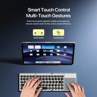 DUX DUCIS OK Flip Series Tri-fold Wireless Keyboard with Touchpad and Stand - GKK
