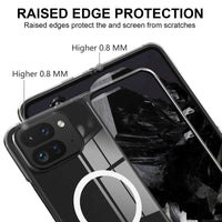Google Pixel 9 Pro Fold MagSafe Transparent Case – Wireless Charging Compatible - Transparent Smoke - Noco