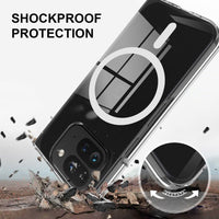 Google Pixel 9 Pro Fold MagSafe Transparent Case – Wireless Charging Compatible - Transparent Smoke - Noco