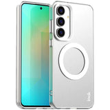 Samsung Galaxy S25 FE IMAK Mag Ring Transparent Case – Magnetic Attachment Compatible - White - Noco